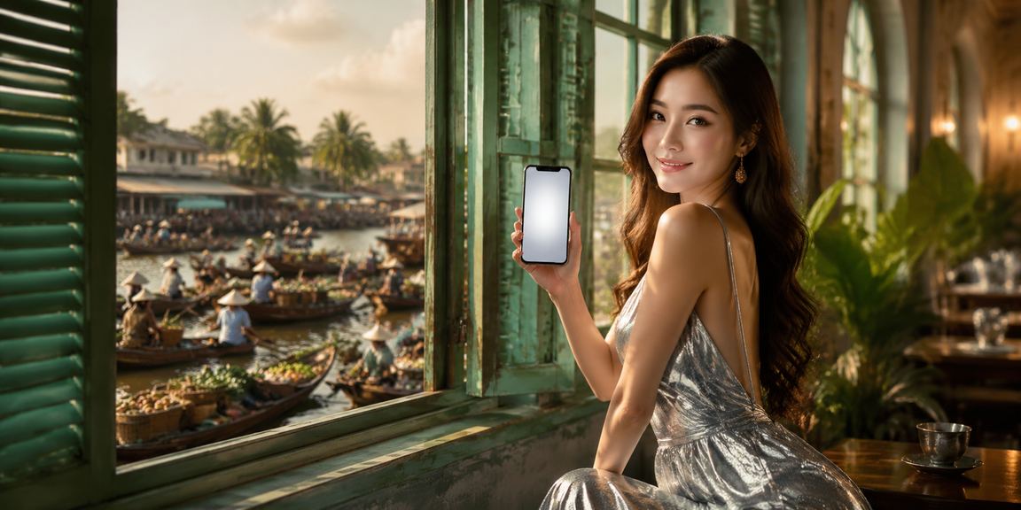 Người dùng tại Cần Thơ trải nghiệm casino trên điện thoại tại quán cà phê